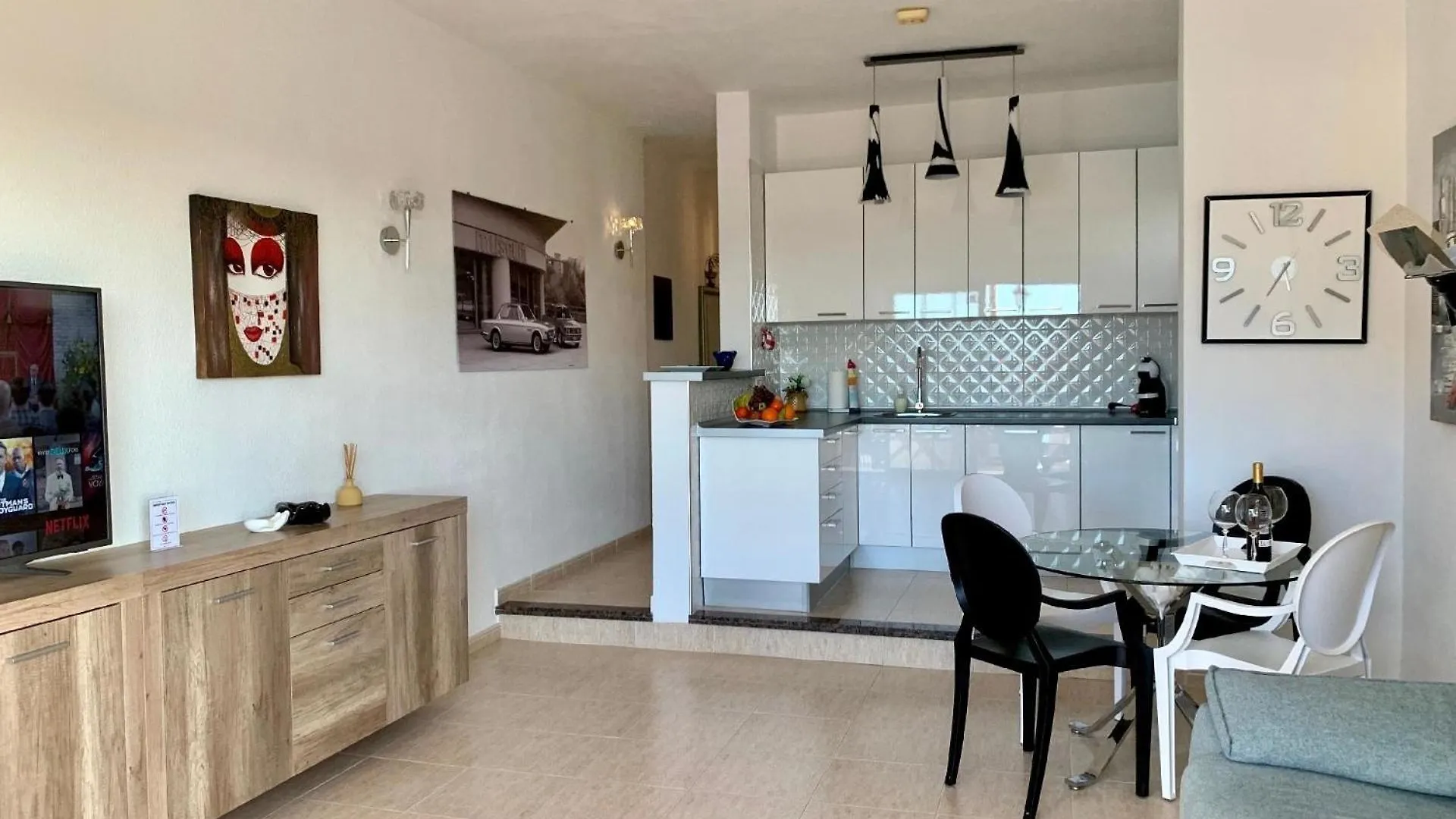 Wohnung Mit Aussicht Auf Meer Und Klippen Acantilado de los Gigantes 0*,  Spanje